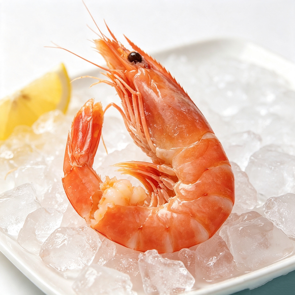 Cooked Frozen Deep-Sea Red Prawns